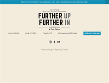 Tablet Screenshot of furtherup-furtherin.com